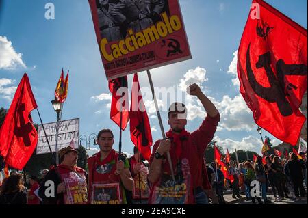 Rome, Italie octobre 22 2016 : pas de Renzi. © Andrea Sabbadini Banque D'Images