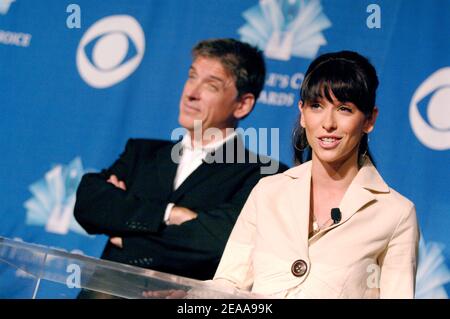 Craig Ferguson et Jennifer Love Hewitt assistent aux 32e nominations annuelles au prix du choix du peuple à l'hôtel Roosevelt à Hollywood, Los Angeles, CA, États-Unis, le 10 novembre 2005. Photo de Lionel Hahn/ABACAPRESS.COM Banque D'Images