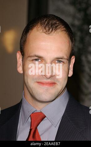 Jonny Lee Miller participe à la première mondiale de Parmount Pictures 'Eon flux' au Cinerama Dome à Hollywood, Los Angeles, le 1er décembre 2005. Photo de Lionel Hahn/ABACAPRESS.COM Banque D'Images