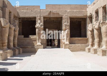 Temple de Karnak, Louxor, Egypte Banque D'Images
