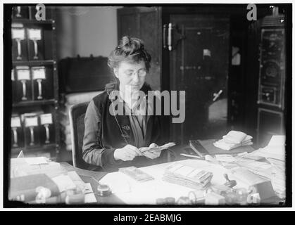 NELSON, Mlle Clara R.A. DEAD LETTER OFFICE, BUREAU DE POSTE Banque D'Images