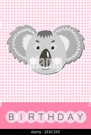 Modèle Invitation de Fête D'anniversaire de Koala