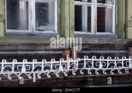 Schlösschen im Rißbach, Karwendelgebirge Banque D'Images