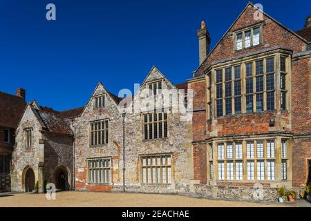 Angleterre, Wiltshire, Salisbury, Salisbury Cathedral Close, Salisbury Museum Banque D'Images