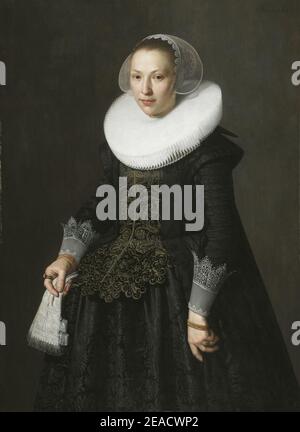 Nicolaes Eliasz Pickenoy - Portrait d'une Dame - 21.214 Banque D'Images