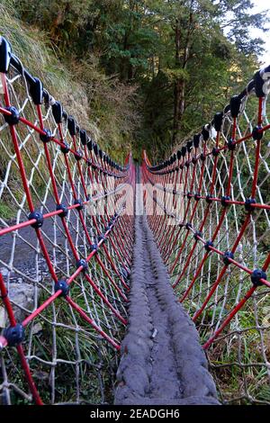 (Jianqing Huaigu Trai) à l'aire de loisirs forestière nationale de Taipingshan à Yilan, Taïwan Banque D'Images