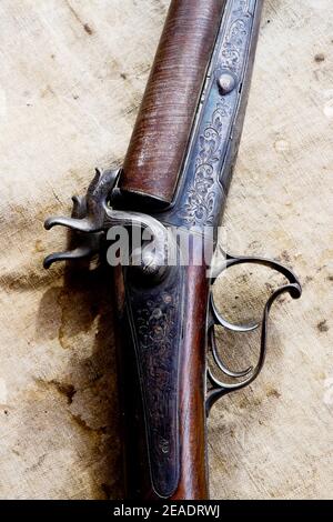 Fusil de chasse, France, vers 1930 Banque D'Images