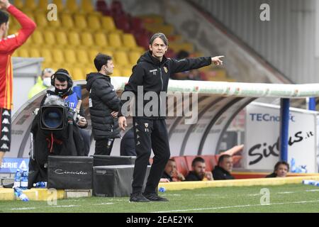 Foto /Roberto Ramacia Benevento 7/02/2021 série UNE ligue italienne de championnat 2020-2021 Benevento vs Sampdoria Nella foto Roberto Rasaccia - monde Banque D'Images