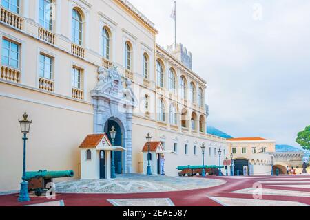 Palais du Prince de Monaco Banque D'Images