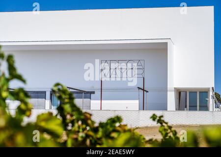 7 octobre 2020 - Campo Maior, Portugal: Maison à vin appelée Adega Mayor à Alentejo Banque D'Images