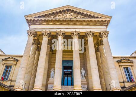 Palais de justice à Montpellier, France Banque D'Images