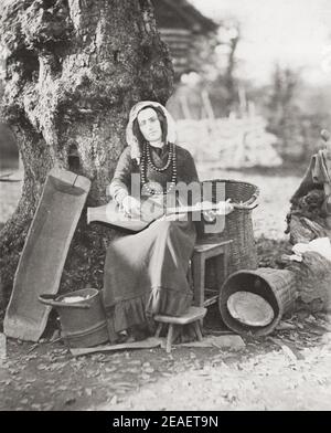 Photographie ancienne de la fin du XIXe siècle : Banque D'Images