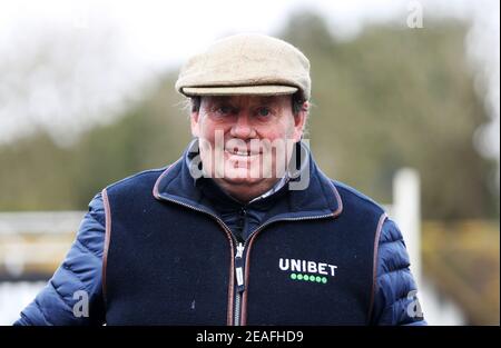 Photo du dossier datée du 17-02-2020 de Nicky Henderson. Date de publication : le mardi 9 février 2021. Banque D'Images
