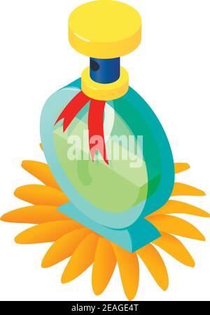 Icône parfum moderne. Illustration isométrique de l'icône de vecteur de parfum moderne pour le web Illustration de Vecteur