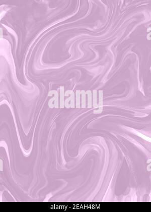 Dessin numérique de la texture du papier de marbre liquide imitant la pierre avec traînées colorées Banque D'Images