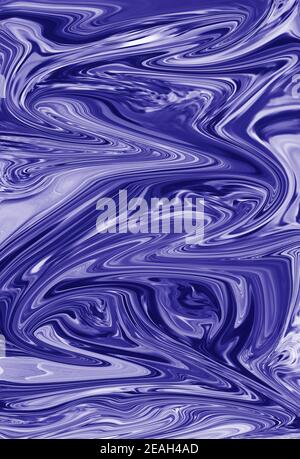 Arrière-plan abstrait blu, peintures liquides, peintures acryliques image verticale rouge, arrière-plan design, lignes ondulées pastel, art liquide, graphiques 3d Banque D'Images