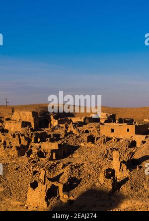 La vieille ville, Tripolitania, Nalut, Libye Banque D'Images