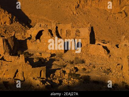 La vieille ville, Tripolitania, Nalut, Libye Banque D'Images