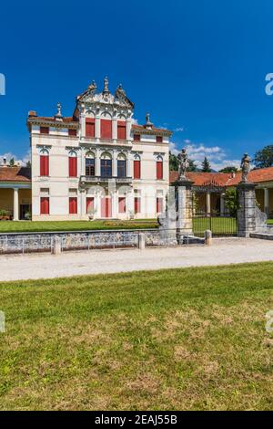 Villa Angarano à Bassano del Grappa, Vénétie, Italie du Nord. Banque D'Images