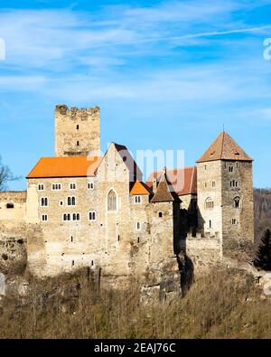 Hardegg Castle dans le nord de l'Autriche Banque D'Images