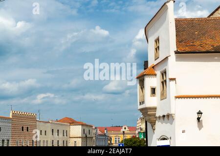 La ville d'Olad Slavonice en République tchèque Banque D'Images