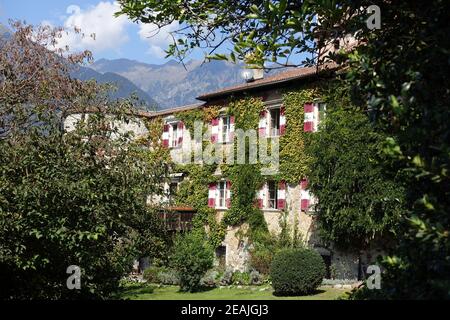 Château de Planta Merano Banque D'Images