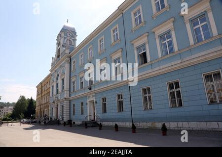 Centre scolaire catholique 'Petar barbare' Travnik est un établissement scolaire catholique situé dans la ville de Travnik, en Bosnie-Herzégovine Banque D'Images