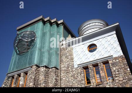 Maison commémorative mère Teresa à Skopje, Macédoine Banque D'Images