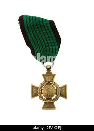 Croix de guerre français Croix de Guerre Légionnaire Légionnaire, une rare Prix Vichy institué en Juillet 6, 1942, en reconnaissance de la contribution militaire héroïque Banque D'Images