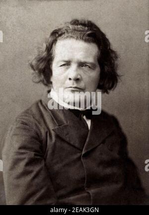 Anton Grigorievitch Rubinstein (1829 - 1894) était un pianiste, compositeur et chef d'orchestre qui est devenu une figure essentielle dans la culture russe lorsqu'il a découvert Banque D'Images