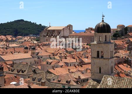 Dubrovnik - perle de l'adriatique Banque D'Images