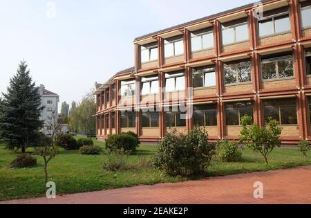 Dans Malesnica l'école résidentielle, Zagreb, Croatie Banque D'Images