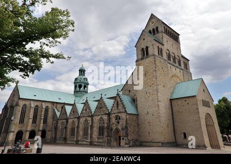 UNESCO Welterbe Hildesheimer Dom St. Marien Banque D'Images