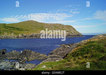 Belle île Dursey Banque D'Images