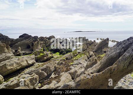 Ballinacourty Beach en Irlande Banque D'Images