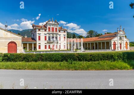 Villa Angarano à Bassano del Grappa, Vénétie, Italie du Nord. Banque D'Images