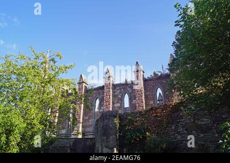 Monastère Selskar Irlande Banque D'Images