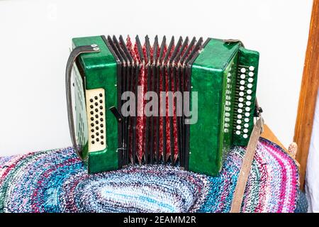 La Fédération de verdure est un instrument de musique. Banque D'Images