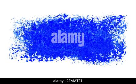 Texture de pinceau bleu foncé Banque D'Images