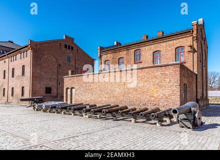 Cour intérieure du fort d'Akershus à Oslo, Norvège Banque D'Images