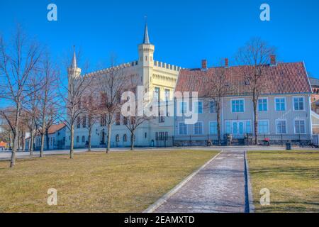 Cour intérieure du fort d'Akershus à Oslo, Norvège Banque D'Images