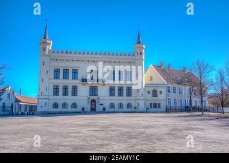 Cour intérieure du fort d'Akershus à Oslo, Norvège Banque D'Images