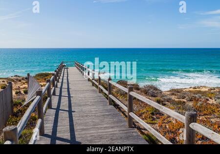 Belle plage dans Alentejo Banque D'Images