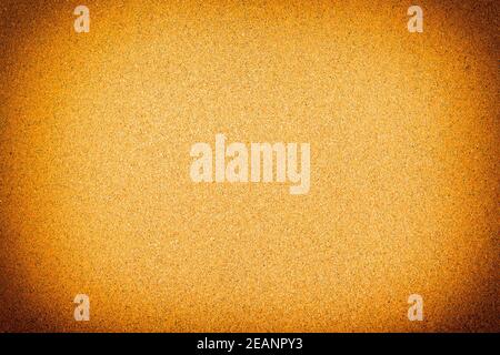 Fond fermé de texture de panneau de liège marron. Banque D'Images