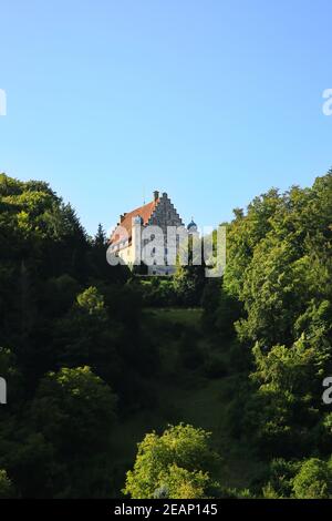 Le château d'Eggersberg est proche de Riedenburg Banque D'Images