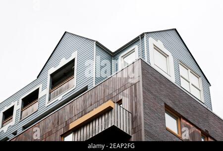 Le bâtiment CIAC en bois à Middlesbrough, dans le North Yorkshire, au Royaume-Uni. 2/11/2019. Photo: Stuart Boulton. Banque D'Images