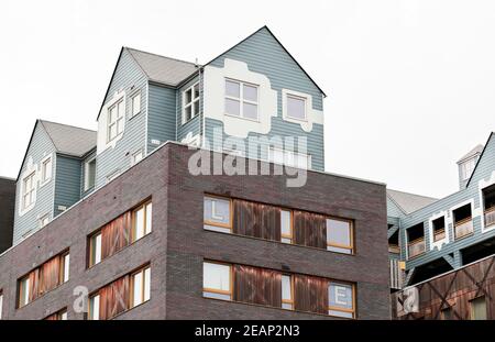 Le bâtiment CIAC en bois à Middlesbrough, dans le North Yorkshire, au Royaume-Uni. 2/11/2019. Photo: Stuart Boulton. Banque D'Images