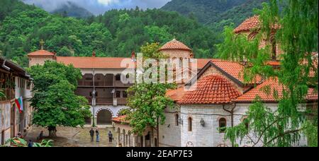 Monastère de Bachkovo en Bulgarie Banque D'Images