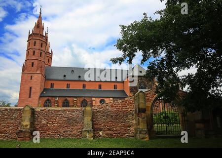 The Liebfrauenkirche is a sight of Worms Stock Photo