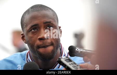 Photo du dossier datée du 12-05-2011 de Yaya Toure. Date de publication : le mercredi 10 février 2021. Banque D'Images